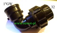KOLANO PE 32-1"gw